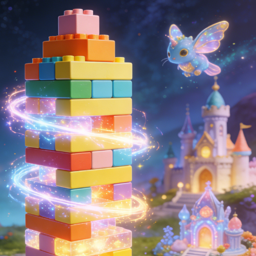 Magic Block Transformation Tower