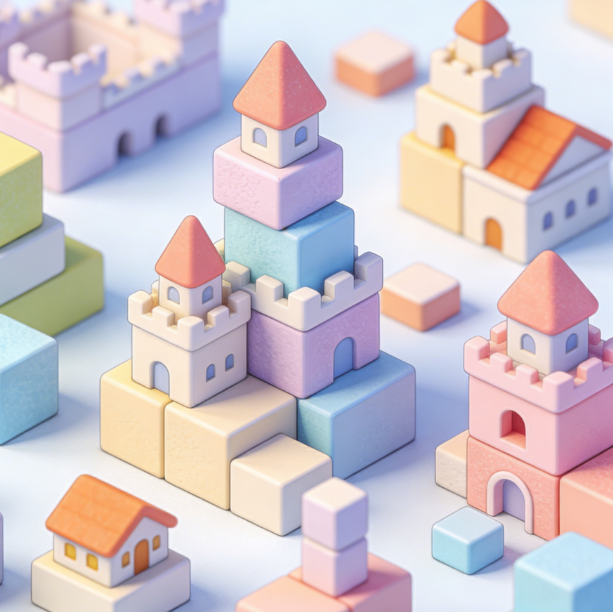 Fingertip Building Blocks